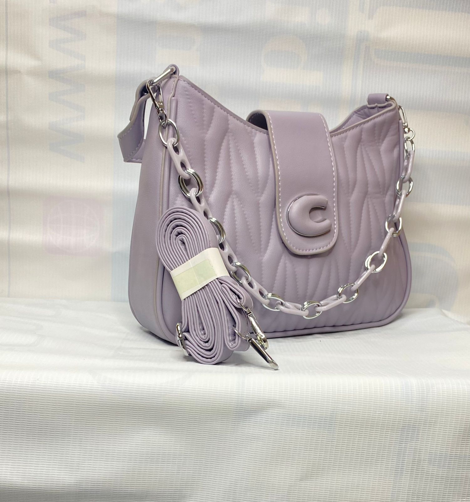 Basic Shoulder Bag (lilac)